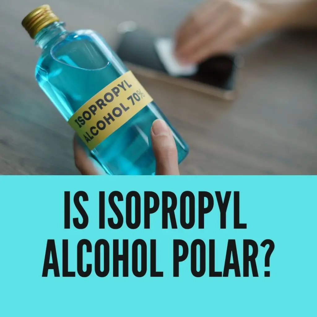 is isopropyl alcohol polar